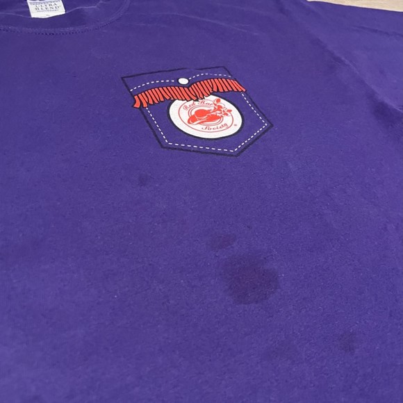 The Red Hat Rodeo Dallas 2004 T-Shirt Purple Size XL - Picture 2 of 4